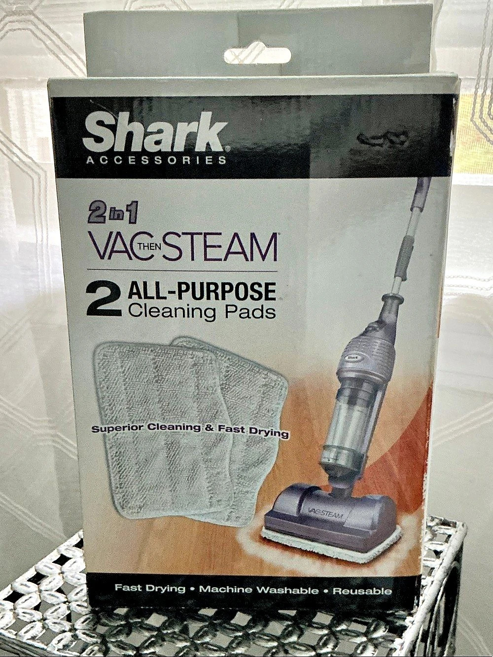 Shark 2-in-1 VacThenSteam All-Purpose Cleaning Pads Cleaning Pads 2-Pack